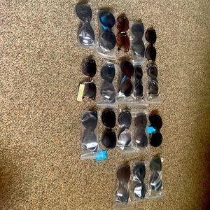 Assorted women’s sunglasses variety of styles
